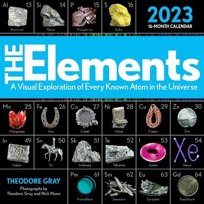 The Elements 2023 Wall Calendar - Theodore Gray