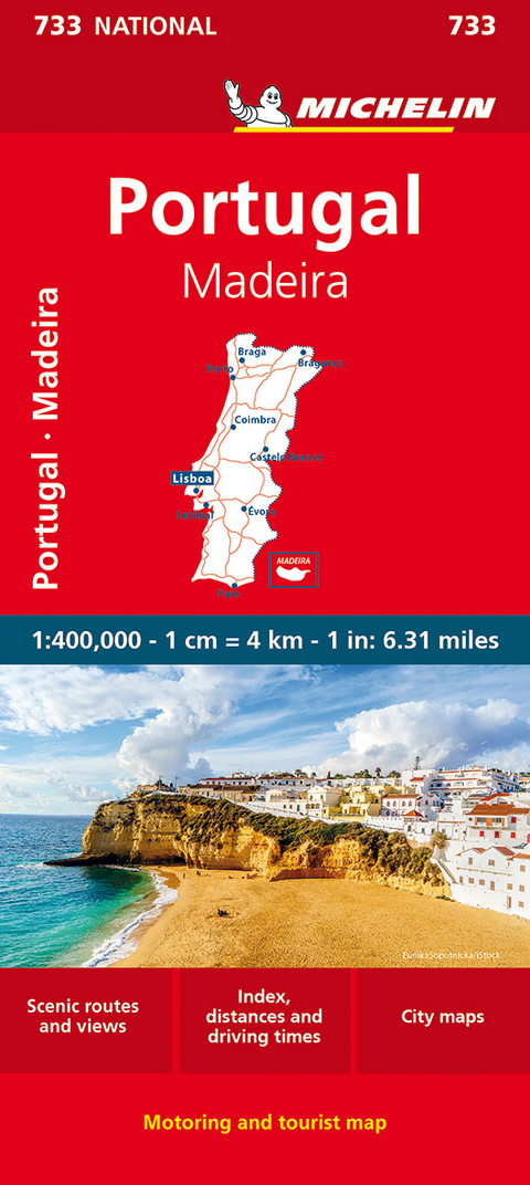 Portugal & Madeira - Michelin National Map 733 -  Michelin