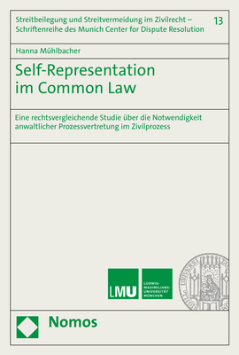 Self-Representation im Common Law - Hanna Mühlbacher