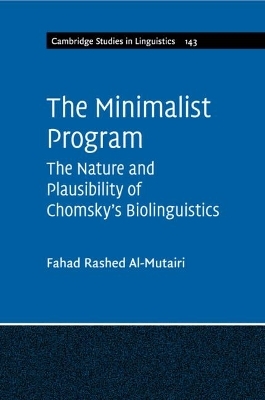 The Minimalist Program - Fahad Rashed Al-Mutairi