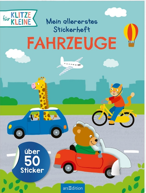 Mein allererstes Stickerheft – Fahrzeuge