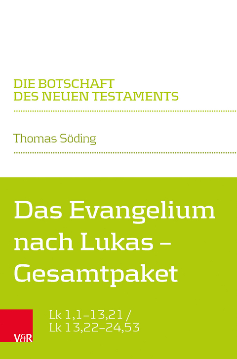 Das Evangelium nach Lukas – Gesamtpaket - Thomas Söding