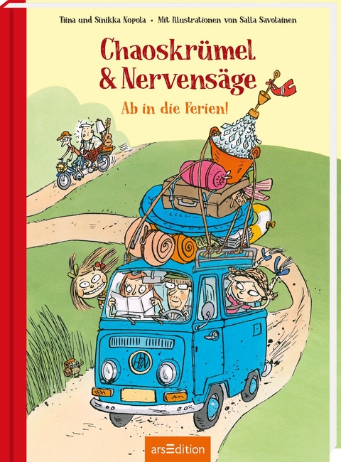 Chaoskrümel & Nervensäge – Ab in die Ferien! (Chaoskrümel & Nervensäge 2) - Tiina Nopola, Sinikka Nopola