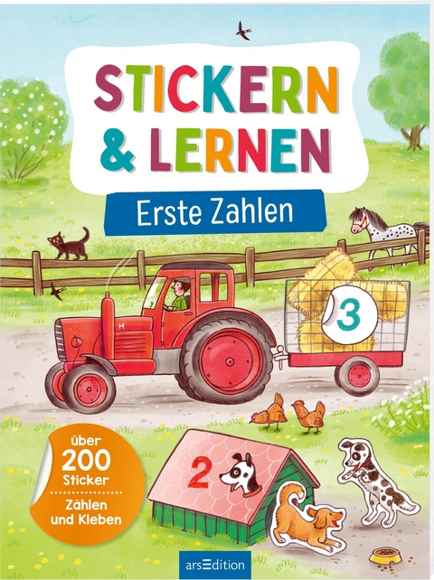 Stickern & Lernen – Erste Zahlen