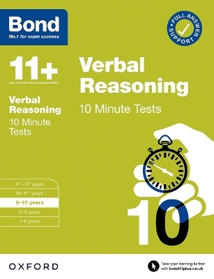 Bond 11+: Bond 11+ 10 Minute Tests Verbal Reasoning 9-10 years: For 11+ GL assessment and Entrance Exams - Frances Down,  Bond 11+