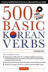 500 Basic Korean Verbs -  Kyubyong Park