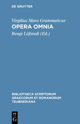 Opera omnia -  Virgilius Maro Grammaticus