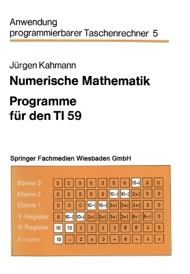 Numerische Mathematik - J�rgen Kahmann