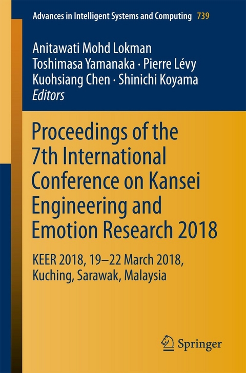 Proceedings of the 7th International Conference on Kansei Engineering and Emotion Research 2018 - 