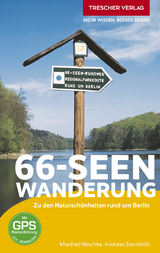 TRESCHER Reiseführer 66-Seen-Wanderung - Reschke, Manfred; Andreas Sternfeldt