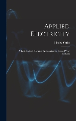 Applied Electricity - J Paley Yorke