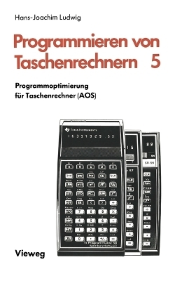 Programmoptimierung für Taschenrechner (AOS) - Ludwig Hans-Joachim