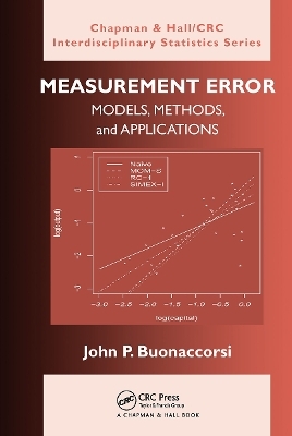 Measurement Error - John P. Buonaccorsi