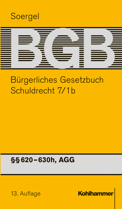 Bürgerliches Gesetzbuch mit Einführungsgesetz und Nebengesetzen (BGB) - Philipp S. Fischinger, Jonas B. Hofer, Thomas Klein