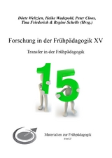 Forschung in der Frühpädagogik XV - Regine Schelle