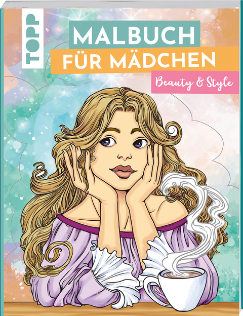 Malbuch für Mädchen Beauty & Style - Sara Otterstätter