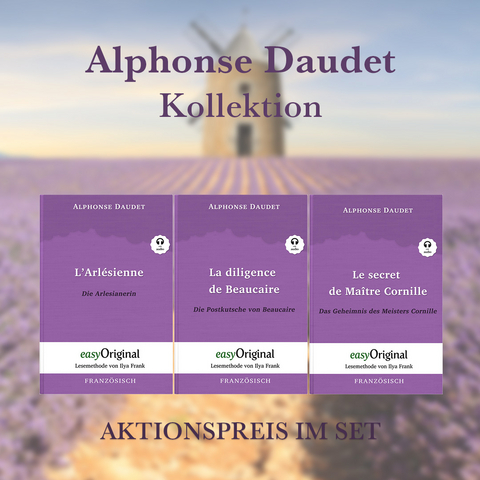 Alphonse Daudet Kollektion (Bücher + Audio-Online) - Lesemethode von Ilya Frank - Alphonse Daudet