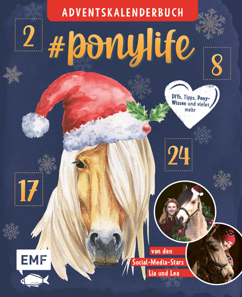 # ponylife – Mein Adventskalenderbuch – Von Lia und Lea - Lea Schirdewahn, Lia Beckmann