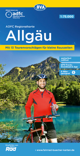 Allgäu 1:75.000, reiß- und wetterfest, E-Bike-geeignet, GPS-Tracks-Download - Allgemeiner Deutscher Fahrrad-Club e.V.