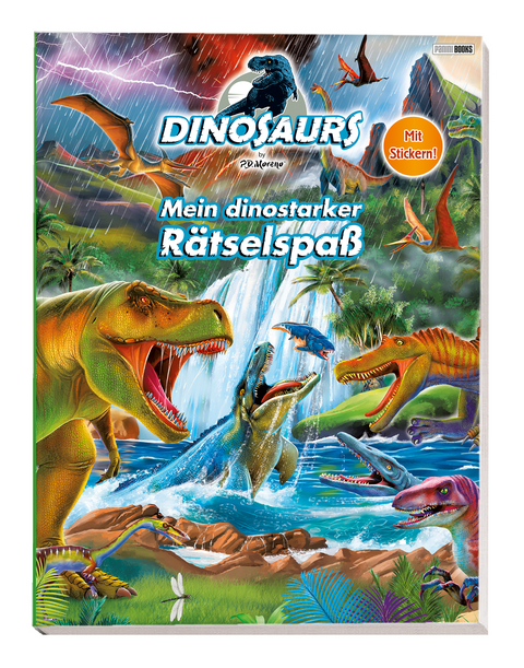 Dinosaurs by P.D. Moreno: Mein dinostarker Rätselspaß -  Panini