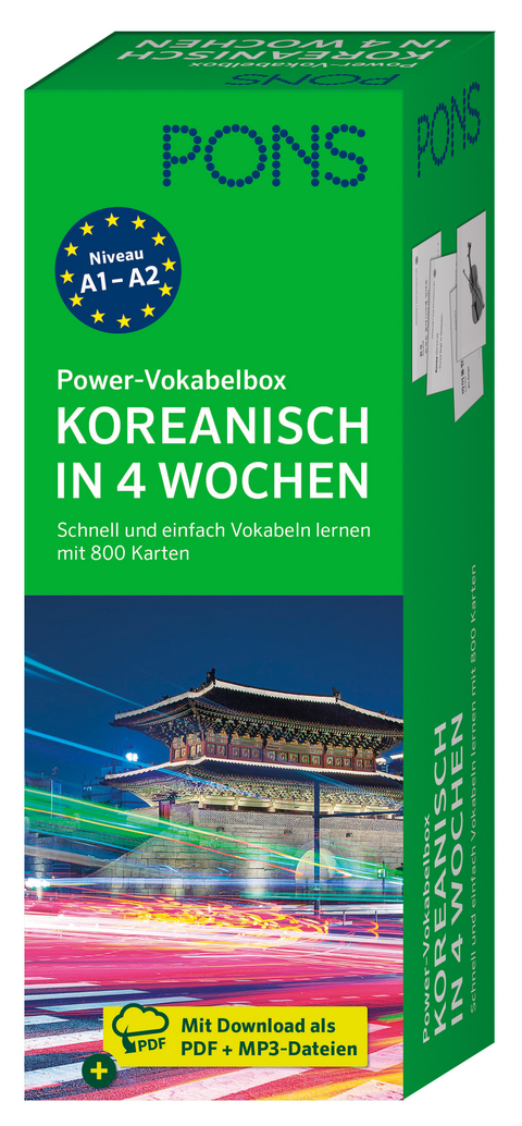 PONS Power-Vokabelbox Koreanisch in 4 Wochen