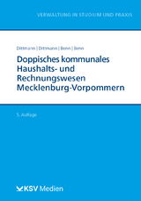 Doppisches kommunales Haushalts- und Rechnungswesen Mecklenburg Vorpommern (NKHR M-V) - Dittmann, Christin; Dittmann, Wolfgang; Benn, Sina L; Benn, Peter