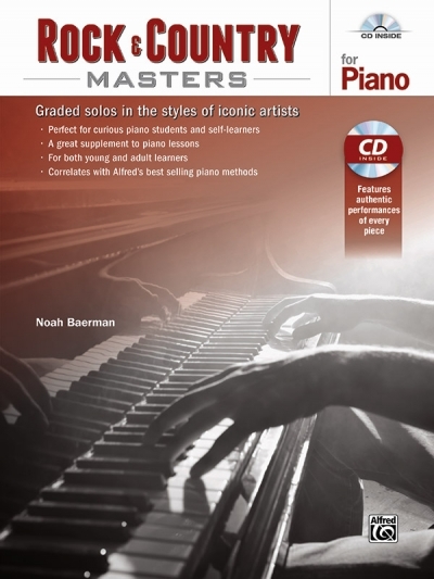 Rock & Country Masters for Piano - Noah Baerman, Jen Allen