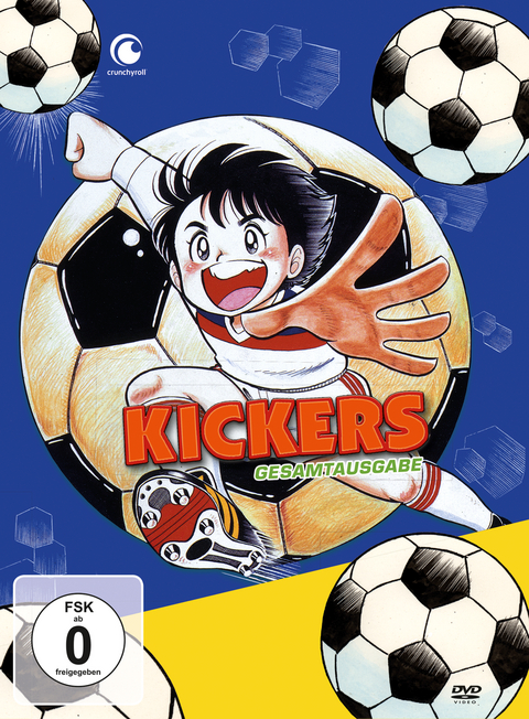 Kickers - DVD Box (Episoden 1-26 + OVA) [4 DVDs] - Akira Sugino
