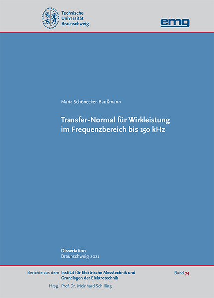 Transfer-Normal für Wirkleistung im Frequenzbereich bis 150 kHz - Mario Schönecker-Baußmann