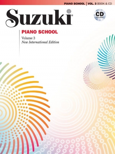 Suzuki Piano School Vol. 3 + CD - Seizo Azuma