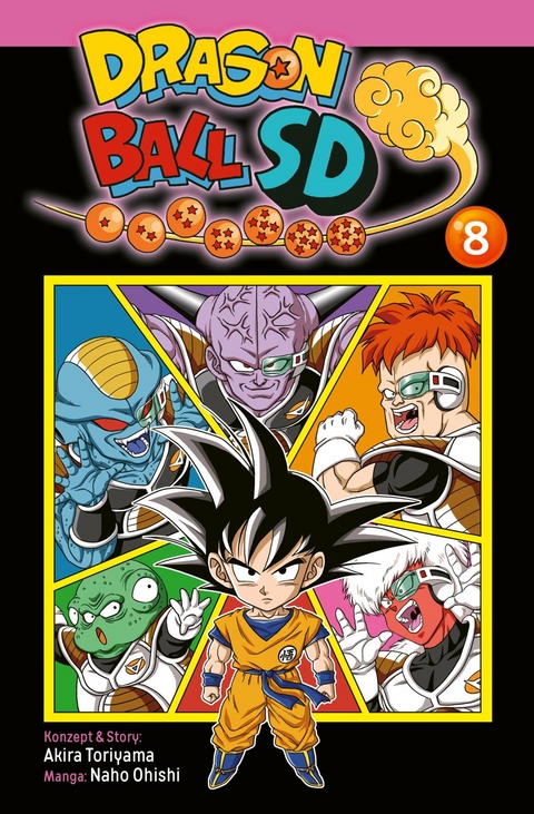 Dragon Ball SD 8 -  Akira Toriyama (Original Story), Naho Ohishi