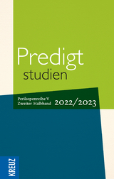 Predigtstudien 2022/2023 - 2. Halbband - 