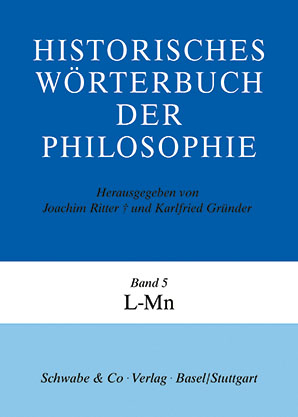 Historisches Wörterbuch der Philosophie (HWPH). Band 5, L-Mn - 