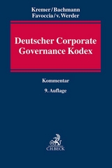 Deutscher Corporate Governance Kodex - Thomas Kremer, Gregor Bachmann, Daniela Favoccia