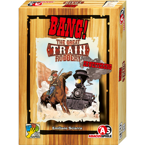 BANG! 5. Erweiterung - The Great Train Robbery - Emiliano Sciarra