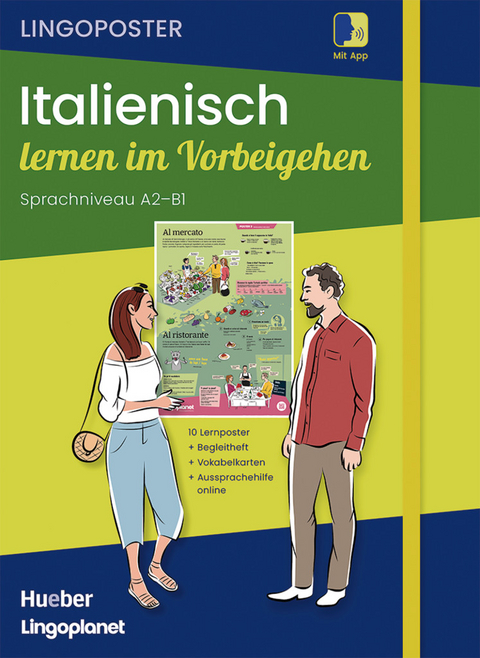 Lingoposter: Italienisch lernen im Vorbeigehen - 