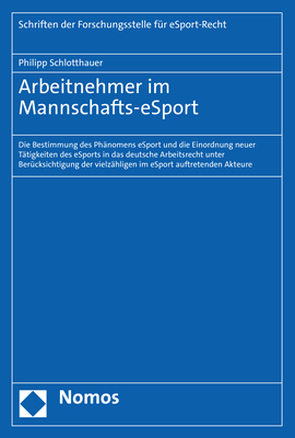 Arbeitnehmer im Mannschafts-eSport - Philipp Schlotthauer