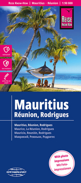 Reise Know-How Landkarte Mauritius, Réunion, Rodrigues (1:90.000) - Reise Know-How Verlag Peter Rump