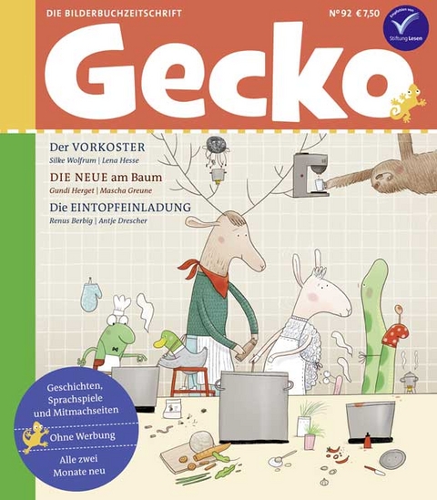 Gecko Kinderzeitschrift Band 92 - Silke Wolfrum, Gundi Herget, Renus Berbig, Michael Augustin, Ina Nefzer