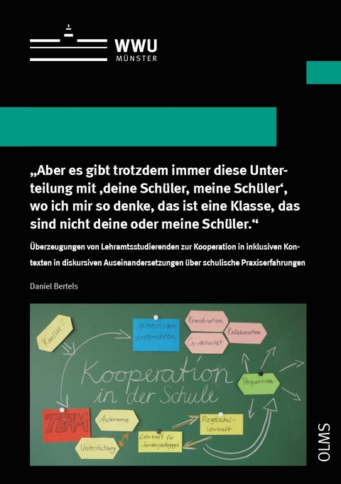 Aber es gibt trotzdem immer diese Unterteilung mit 'deine Schüler, meine Schüler', wo ich mir so denke, das ist eine Klasse, das sind nicht deine oder meine Schüler. - Daniel Bertels