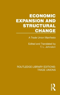 Economic Expansion and Structural Change - 