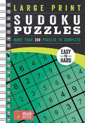 Large Print Sudoku Puzzles Green - 