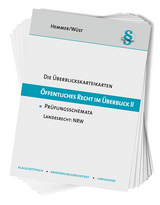 Überblickskarteikarten Öffentliches Recht im Überblick II - NRW - Hemmer, Karl-Edmund; Wüst, Achim; Hein, Michael