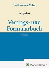 Vertrags- und Formularbuch - Fingerhut, Michael