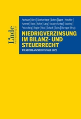 Niedrigverzinsung im Bilanz- und Steuerrecht - Ewald Aschauer, Romuald Bertl, Daniel Blum, Georg Eckert, Klaus Hirschler, Alexander Hofer, Raphael Holzinger, Martin Klokar, Stefan Köck, Gerhard Margetich, Alexandra Patloch-Kofler, Matthias Petutschnig, Alexander Schiebel, Claus Staringer, Daniela Steffl, Martin Vock, Sebastian Wöss