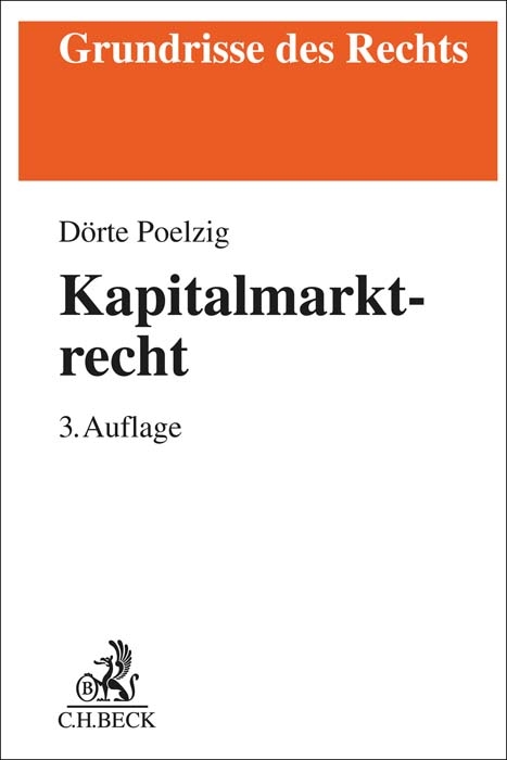 Kapitalmarktrecht - Dörte Poelzig