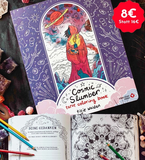 Cosmic Slumber Tarot Coloring Book - Tillie Walden