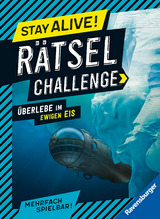 Ravensburger Stay alive! Rätsel-Challenge - Überlebe im ewigen Eis - Rätselbuch für Gaming-Fans ab 8 Jahren - Martine Richter