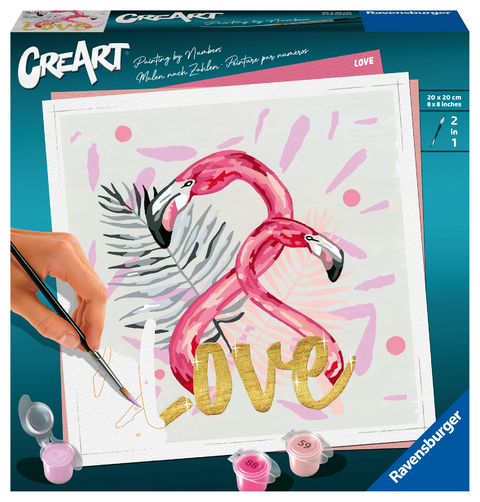 Ravensburger CreArt - Malen nach Zahlen 29029 – Love – ab 12 Jahren