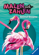 Ravensburger Malen nach Zahlen Animal Dreams - 32 Motive abgestimmt auf Buntstiftsets mit 24 Farben (Stifte nicht enthalten) - Für Fortgeschrittene